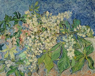 BLOSSOMING CHESTNUT BRANCHES