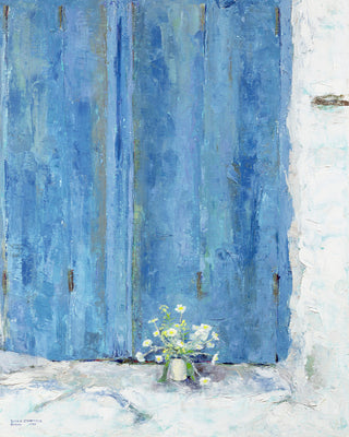 BLUE SHUTTER - Museum Quality Art