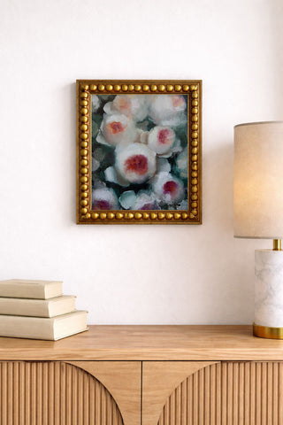 BLUSH GARDEN ROSES - Museum Quality Art