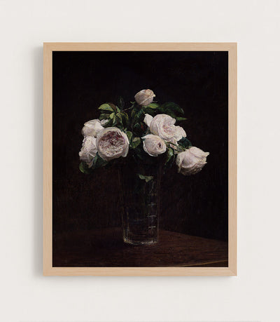 BLUSH ROSES - Museum Quality Art