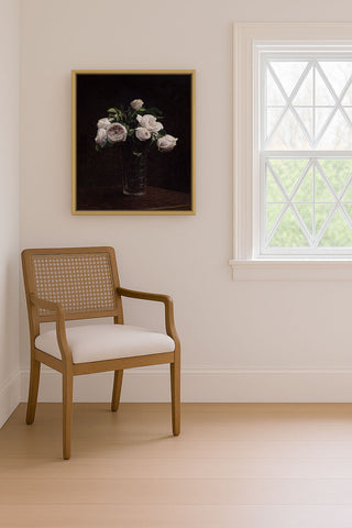 BLUSH ROSES - Museum Quality Art