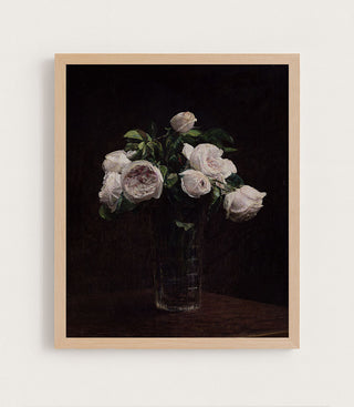 BLUSH ROSES - Museum Quality Art