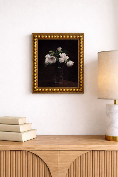 BLUSH ROSES - Museum Quality Art