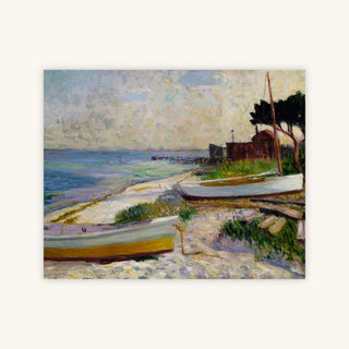 BOATS ON THE BEACH — Primary Image
