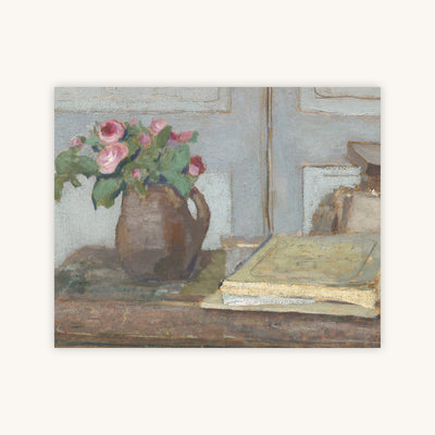 BOOKS AND FLOWERS — Primary Image