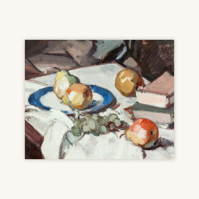 BOOKS AND FRUIT — Primary Image
