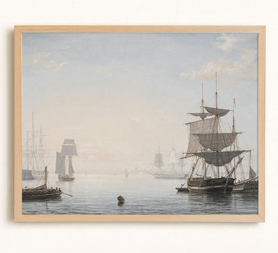 BOSTON HARBOR - Museum Quality Art