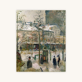 BOULEVARD DE ROCHEOUART IN SNOW — Primary Image
