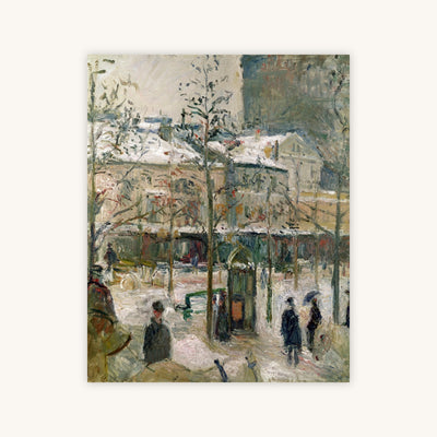 BOULEVARD DE ROCHEOUART IN SNOW — Primary Image