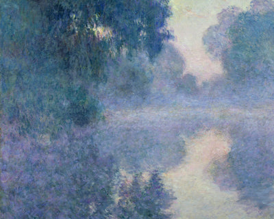 BRANCH OF THE SEINE NEAR GIVERNY - Museum Quality Art