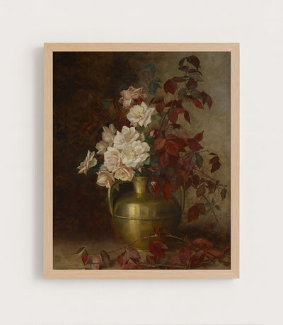 BRASS FLORAL - Museum Quality Art