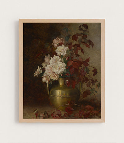 BRASS FLORAL - Museum Quality Art