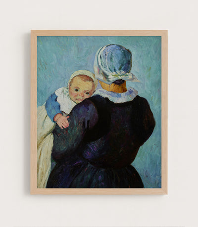Breton Mother and Child