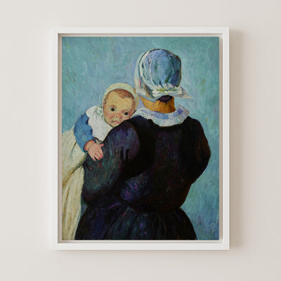 Breton Mother and Child