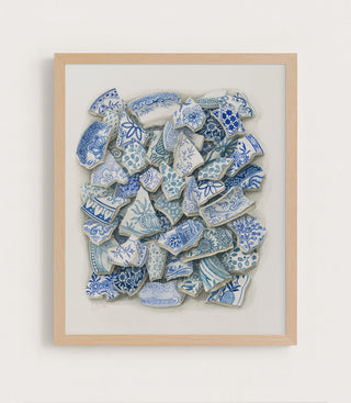 BROKEN CHINA - Museum Quality Art