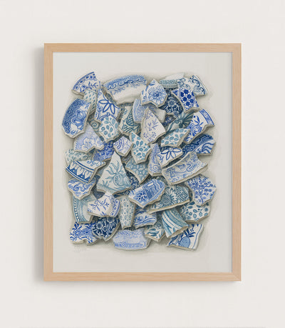 BROKEN CHINA - Museum Quality Art