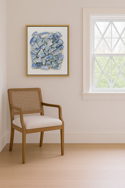 BROKEN CHINA - Museum Quality Art