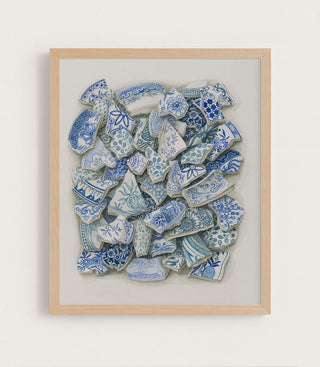 BROKEN CHINA - Museum Quality Art