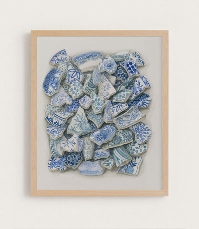 BROKEN CHINA - Museum Quality Art