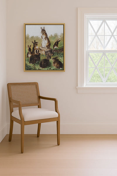 BUNNIES II - Museum Quality Art