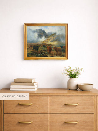 By Loch Treachlan, Glencoe, Morning Mists