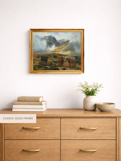 By Loch Treachlan, Glencoe, Morning Mists