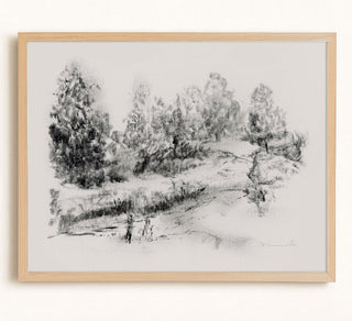 BY THE STREAM - Museum Quality Art