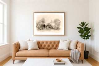 CALM WOODS - Museum Quality Art