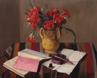 Carnations and Account Books