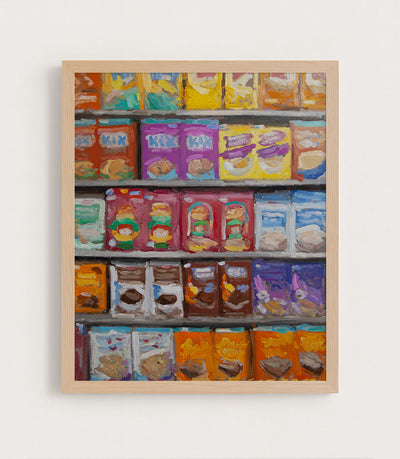 CEREAL AISLE - Museum Quality Art