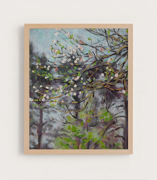 CHERRY TREE IN BLOSSOM - Museum Quality Art