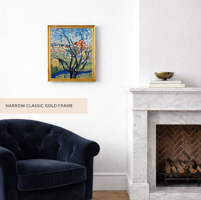 CHERRY TREE VIEW - Museum Quality Art
