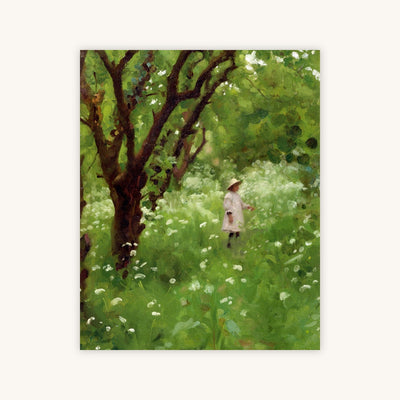 CHILD IN THE ORCHARD — Primary Image