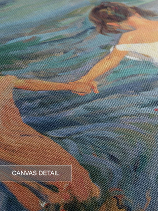 CHILDREN IN THE SEA - Museum Quality Art
