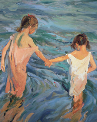 CHILDREN IN THE SEA
