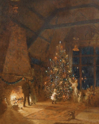 CHRISTMAS EVE IN THE STUDIO