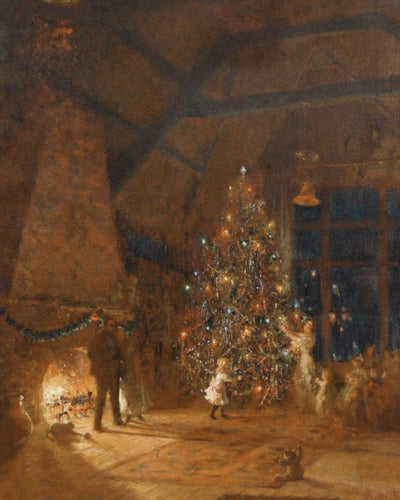 CHRISTMAS EVE IN THE STUDIO