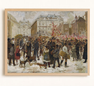 CHRISTMAS MARKET - Museum Quality Art