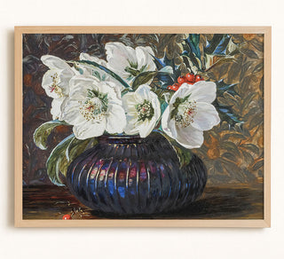 CHRISTMAS ROSES - Museum Quality Art