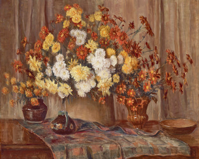 CHRYSANTHEMUMS - Museum Quality Art