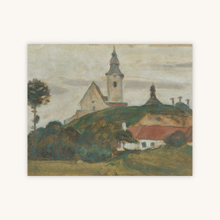 CHURCH AND VILLAGE — Primary Image