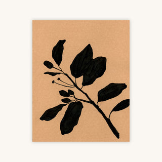 CITRUS BRANCH IN BLACK II — Primary Image