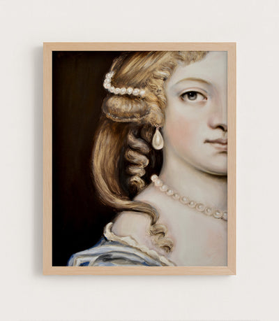 BY MORNING, CLARISSA WOULD BE HALFWAY TO SCOTLAND - Museum Quality Art