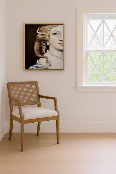 BY MORNING, CLARISSA WOULD BE HALFWAY TO SCOTLAND - Museum Quality Art