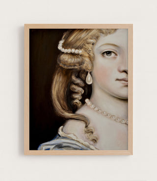 BY MORNING, CLARISSA WOULD BE HALFWAY TO SCOTLAND - Museum Quality Art