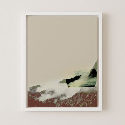 CLIFF DIVE III - Museum Quality Art