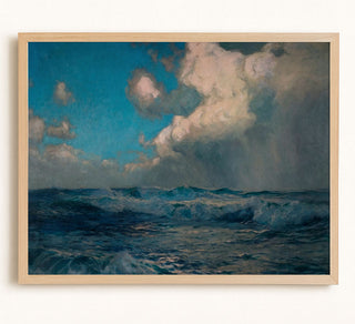 CLOUDY SEA - Museum Quality Art