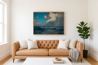 CLOUDY SEA - Museum Quality Art