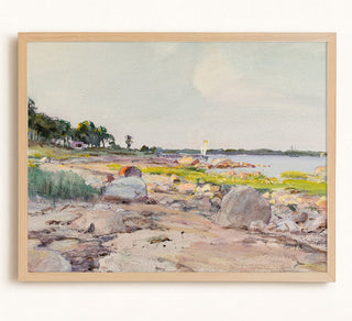 COASTAL WATERCOLOR - Museum Quality Art