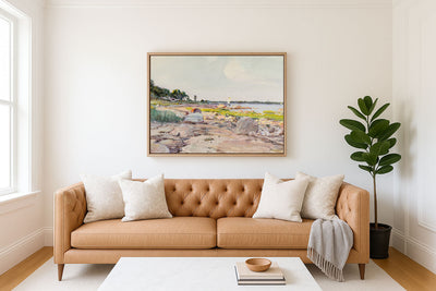 COASTAL WATERCOLOR - Museum Quality Art